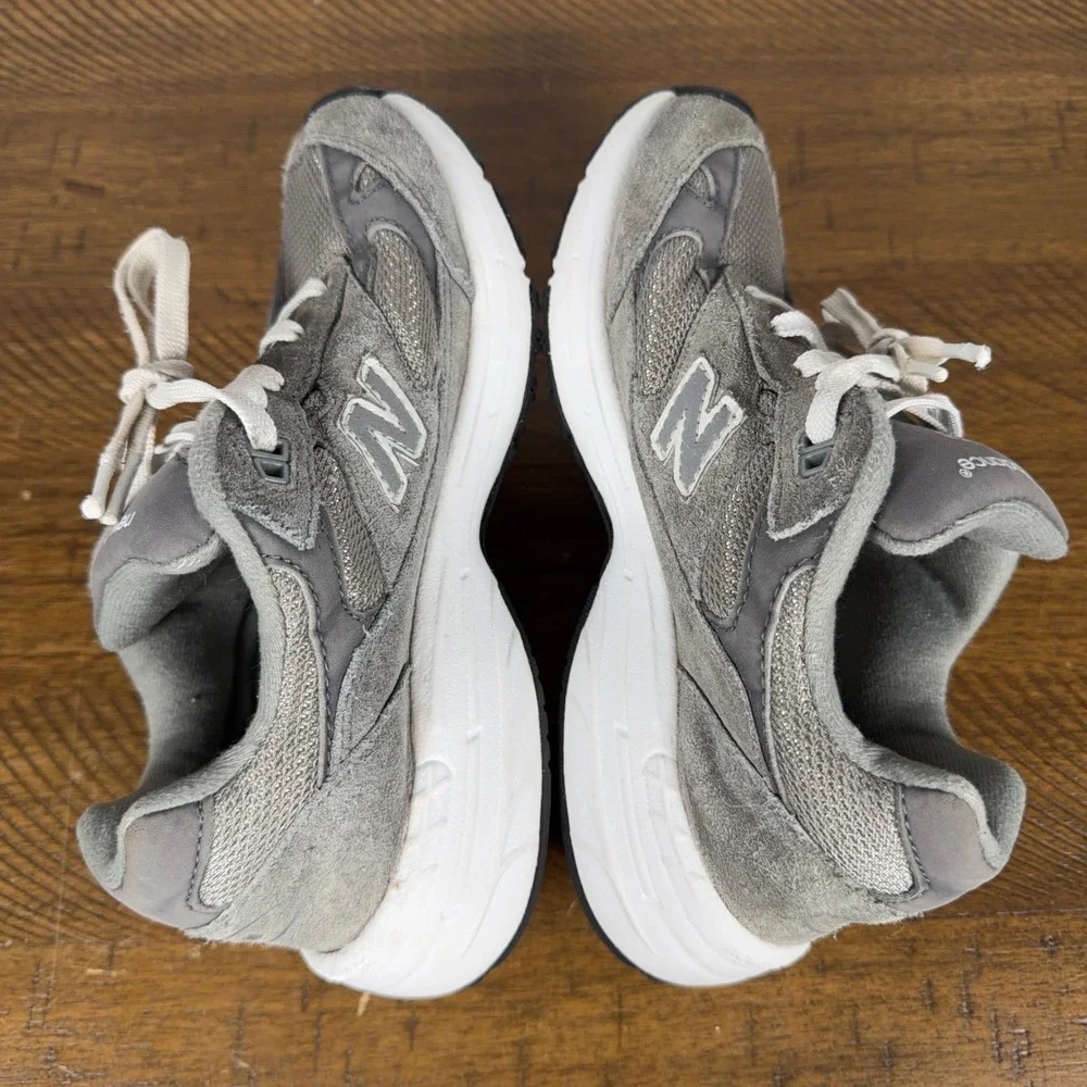 New Balance Sneakers Kids 2.5 Gray 993 Heritage Suede Mesh Running Shoes